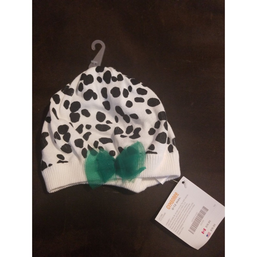 Gymboree fancy dalmatian hat 0 12 mo‎ nwt